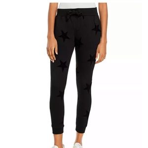 Vintage Havana black joggers with velvet stars